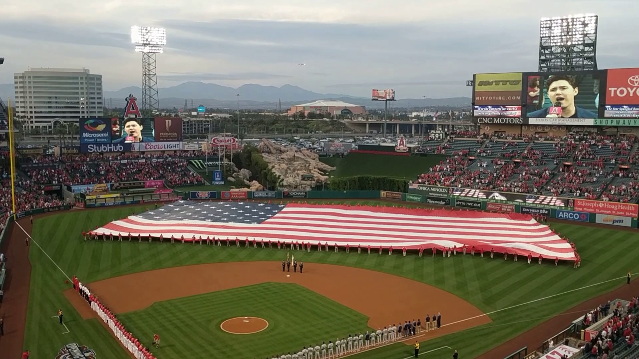 Angels 2017 Home Opener Flyover