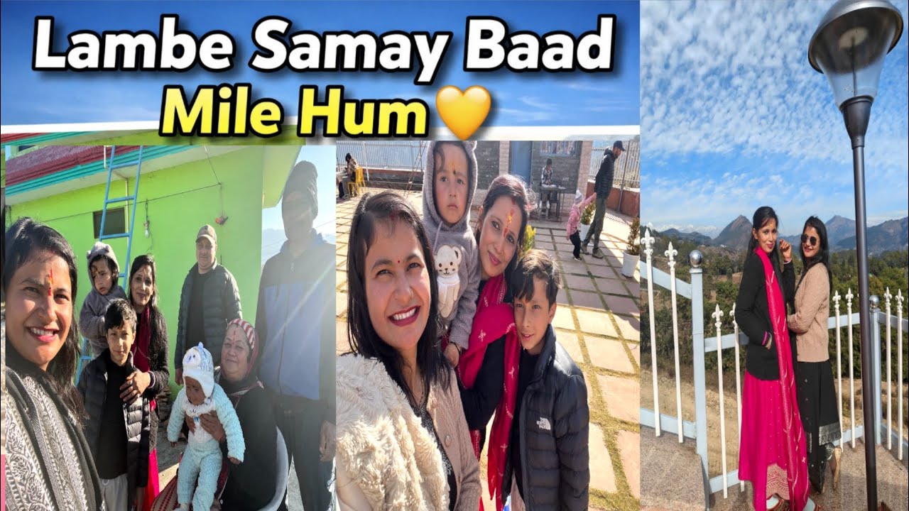 Lambe Samay Baad Mile Hum 💛 | Dost Aayi Thi Ghar | Full Day Family Vlog | Monu Diaries