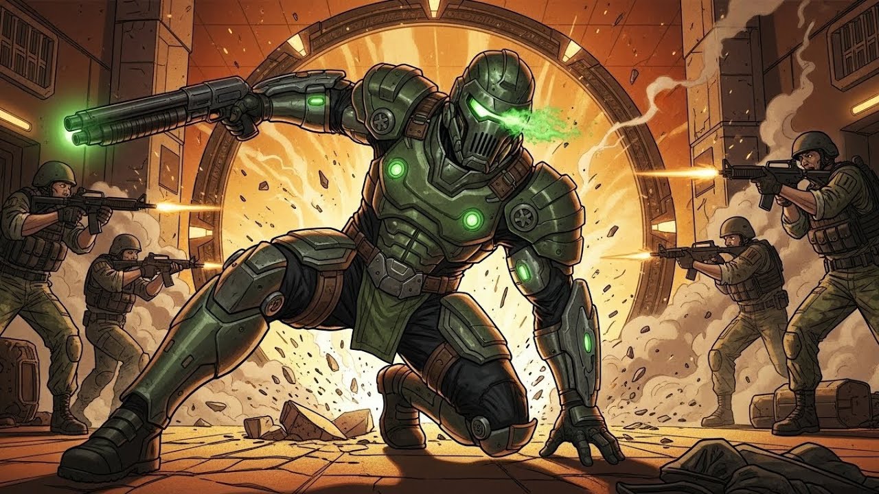 Doom Slayer Landed in Stargate Universe?