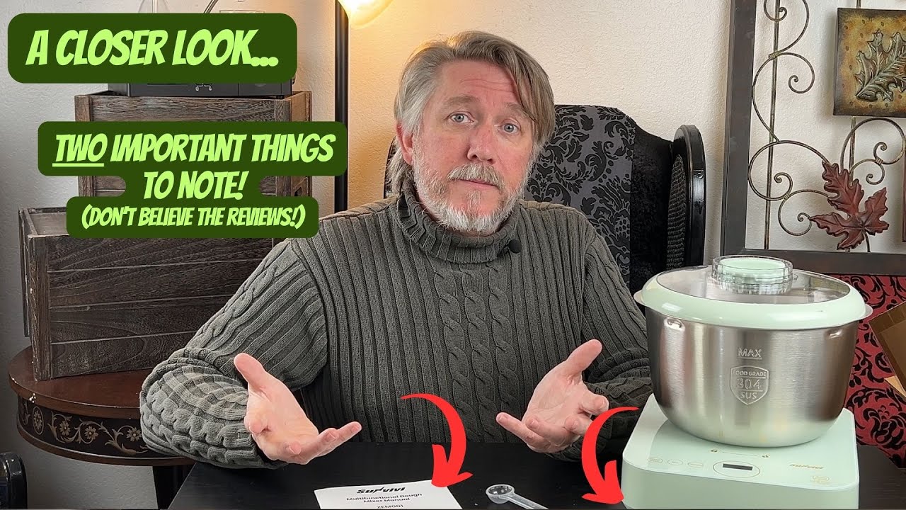 Электрический тестомес/миксер/мешалка Sunvivi (не верьте отзывам!). Распаковка и тестирование.