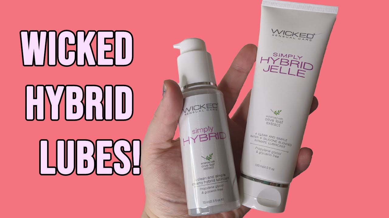 Toy Review - Wicked Simply Hybrid Lubricant with Olive Leaf Extract and Jelle Lube!