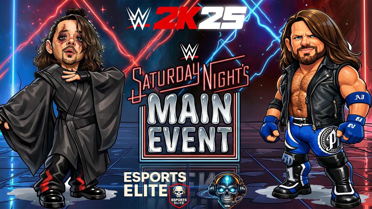 DREAM MATCH REMATCH! 🔥 AJ Styles vs Shinsuke Nakamura - WWE 2K25 Next-Gen Gameplay