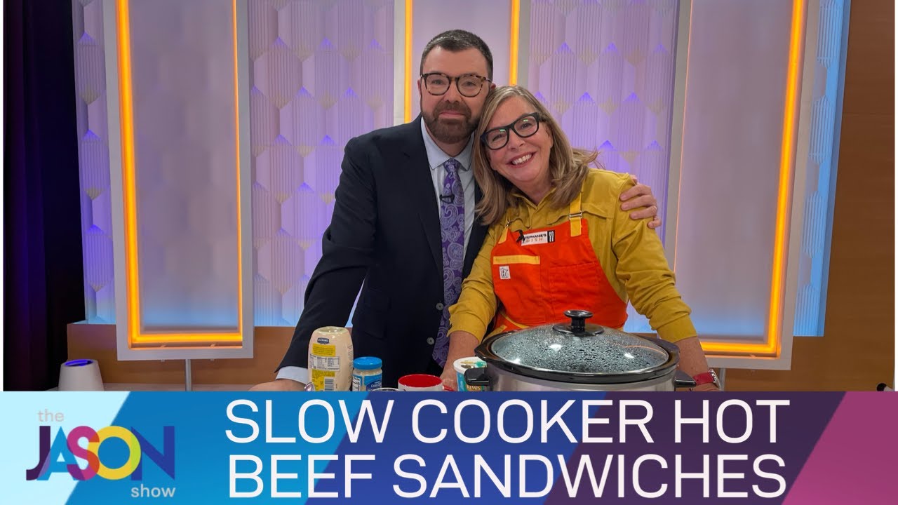 The easiest hot beef sandwiches ever! Stephanie Hansen shares her recipe