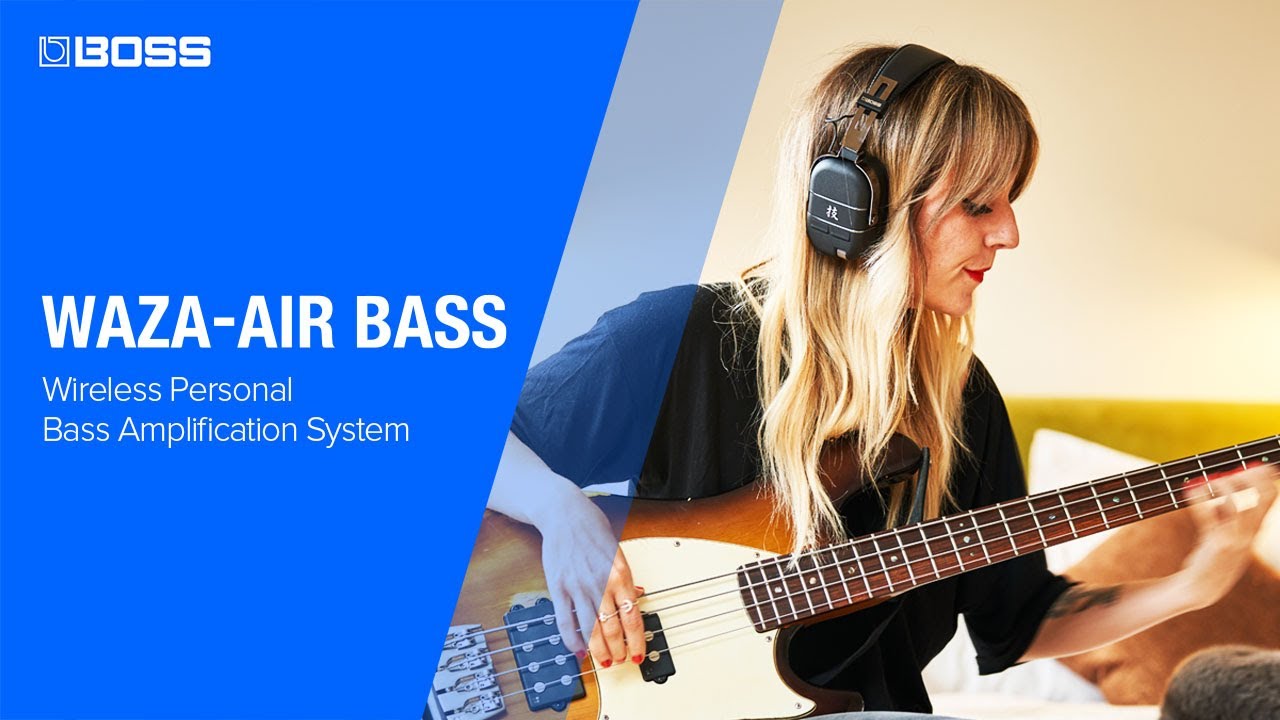 BOSS WAZA-AIR BASS - A Breakthrough Bass Experience