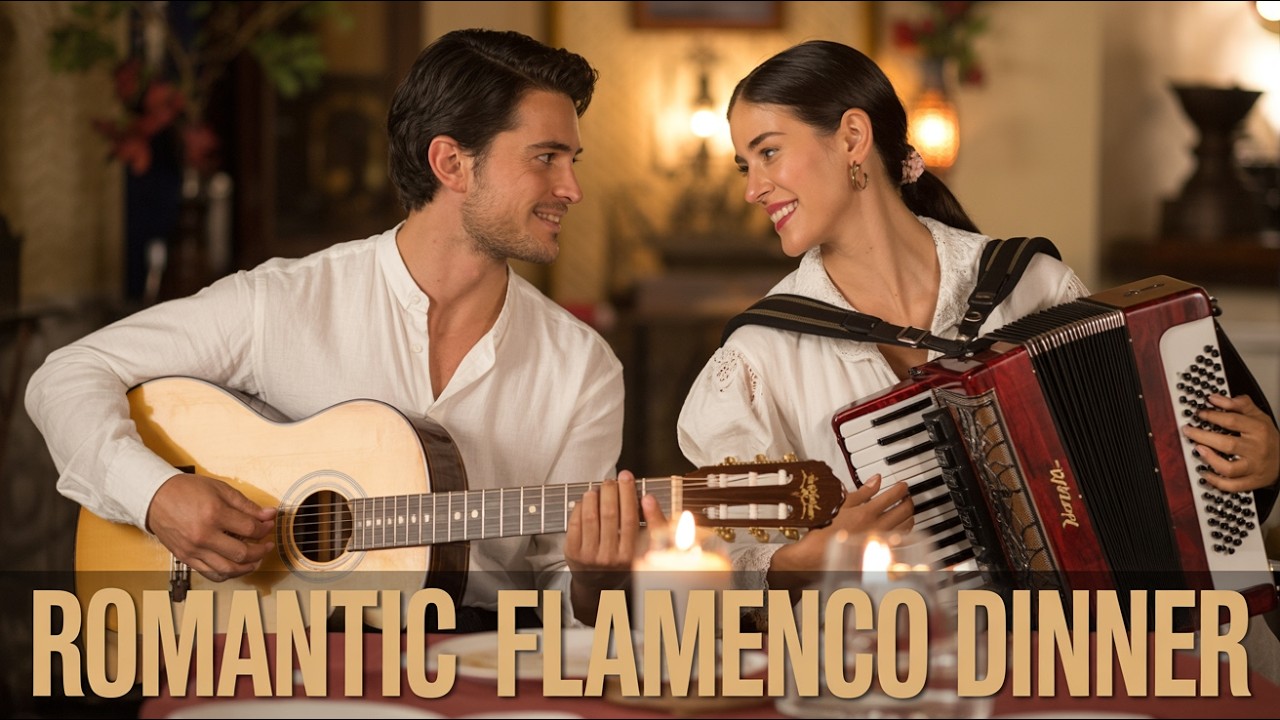 The Best Romantic Spain Flamenco Fiesta & Dinner | Guitar & Accordion