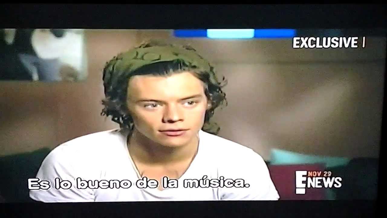 Harry Styles - Entrevista E! News (29/11/13)