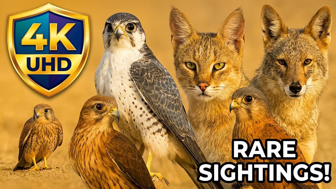 Wildlife Photography in Tal Chhapar Sanctuary | 4K Dolby Vision