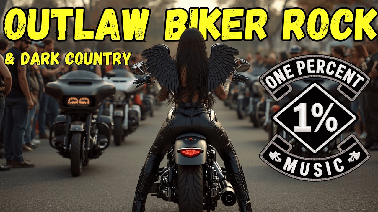 Outlaw Country • Biker Rock • Americana | Playlist 1% MUSIC