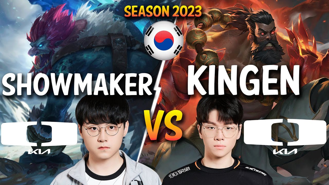 DK Showmaker vs DK Kingen - Showmaker TRUNDLE vs Kingen UDYR Top - Patch 13.24 KR Ranked