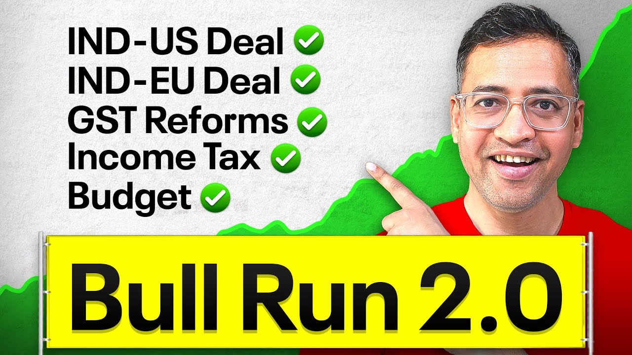Stock Market Bull RUN Ahead? (Ind-US Trade deal) - Top ETFs/Mutual Funds/Sectors/Stocks - Rahul Jain