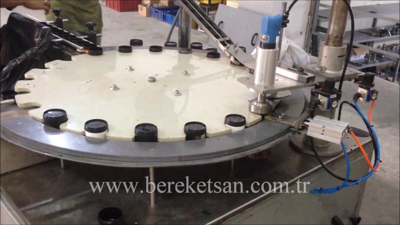 Kapak Kapatma Makinası - Capping Machine