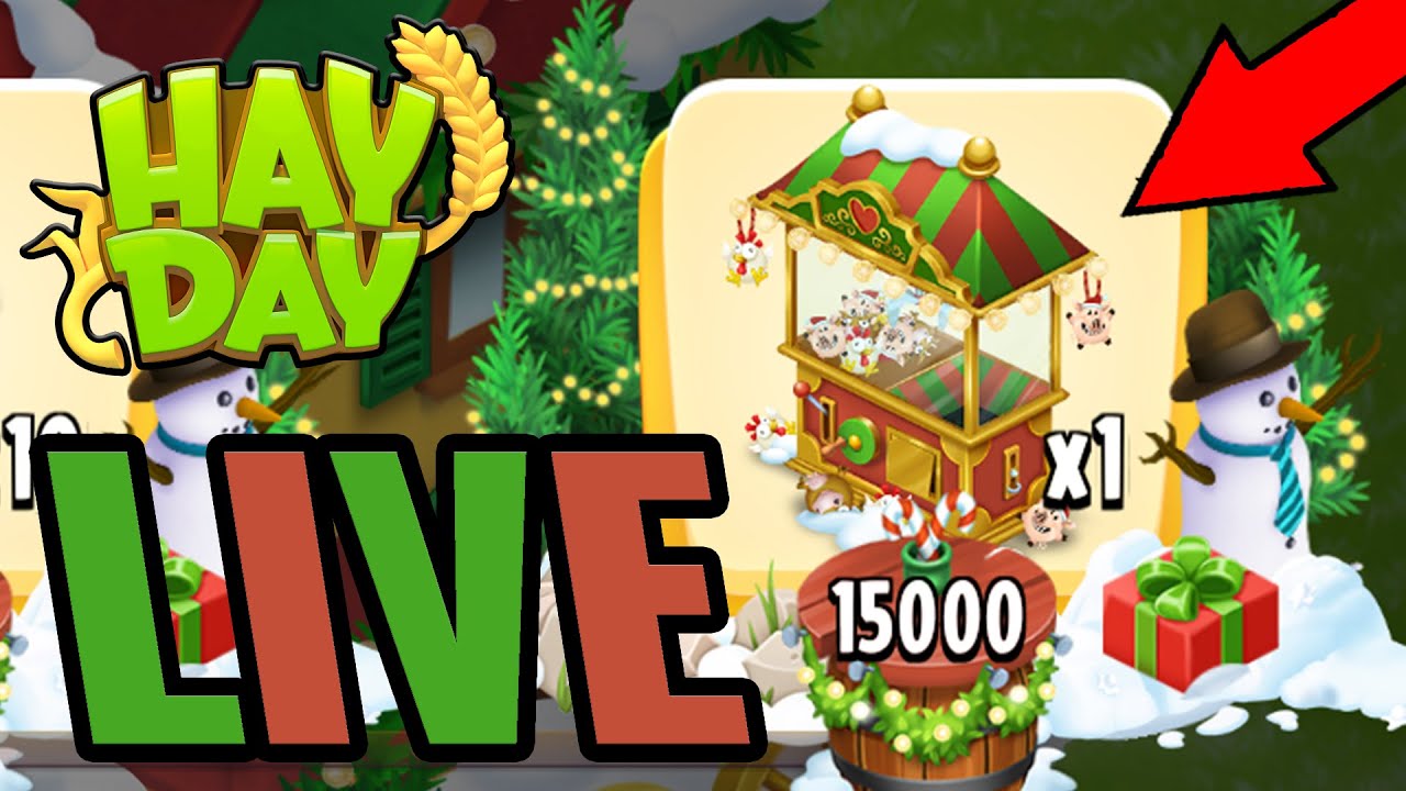 Hay Day Holiday Task Event Livestream  | SyromerB