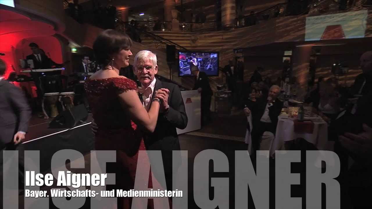Deutscher Filmball 2014: Eröffnungswalzer Ilse Aigner am 18.01.2014