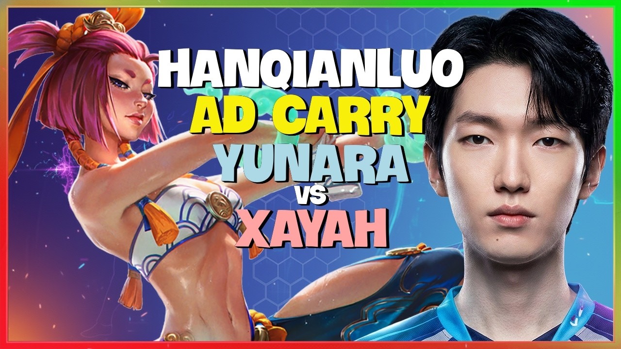 HanQianLuo High Rank Strategy Breakdown Master the New AD Carry Yunara Challenger Engsub