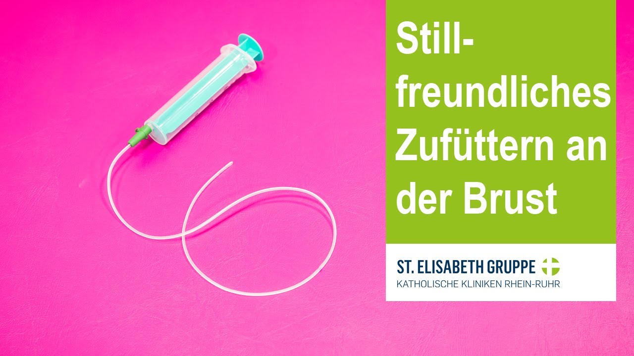 Stillfreundliches Zufüttern bei Neugeborenen