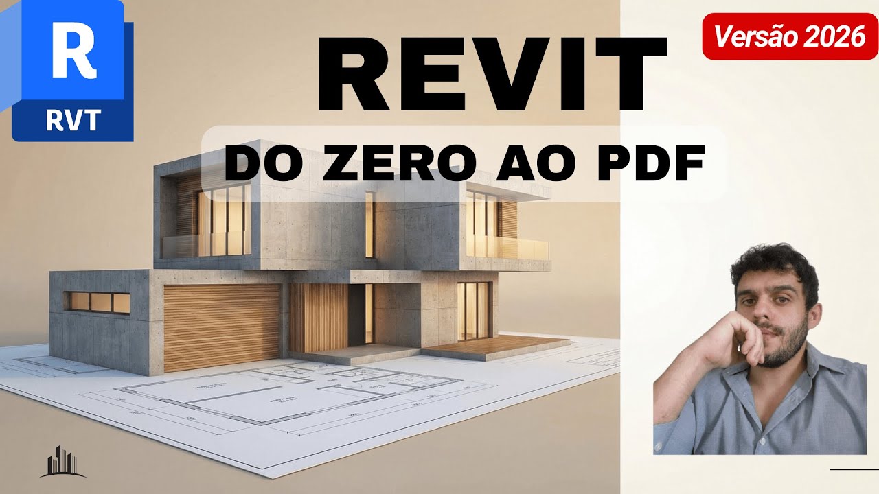 Curso de Revit 2026 Completo: Do Zero ao Projeto Impresso (Aula Única)