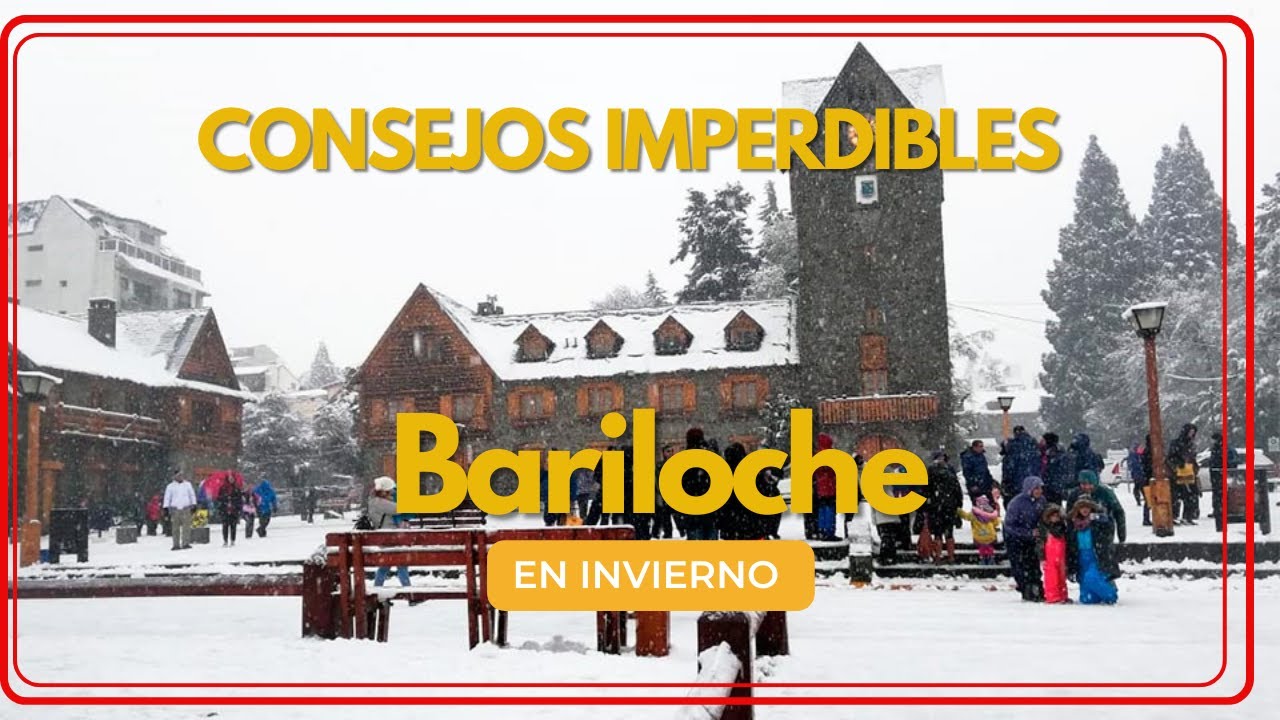 🔴 CONSEJOS para viajar a Bariloche en INVIERNO
