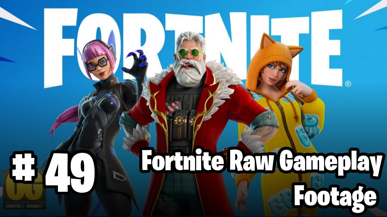 Fortnite OG: Season 7 - Random Gameplay 49  (No Commentary)