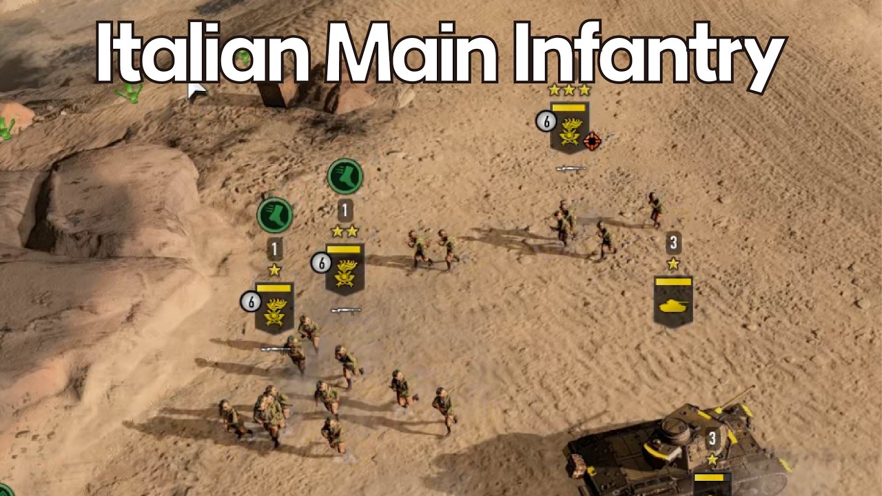 Italian Main Infantry - DAK 4v4 - Company of Heroes 3