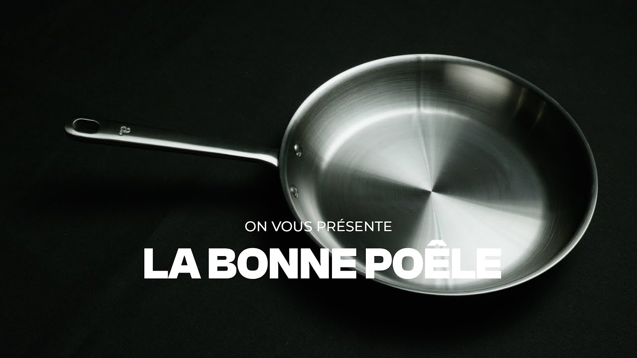 ATMA - La Bonne Poêle 100% inox 3 plis