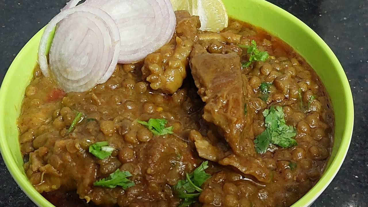 Most Delicious 👌 Mutton Masoor Gosht | Akkha Masoor Daal Gosht | Tasty and Easy to Make it