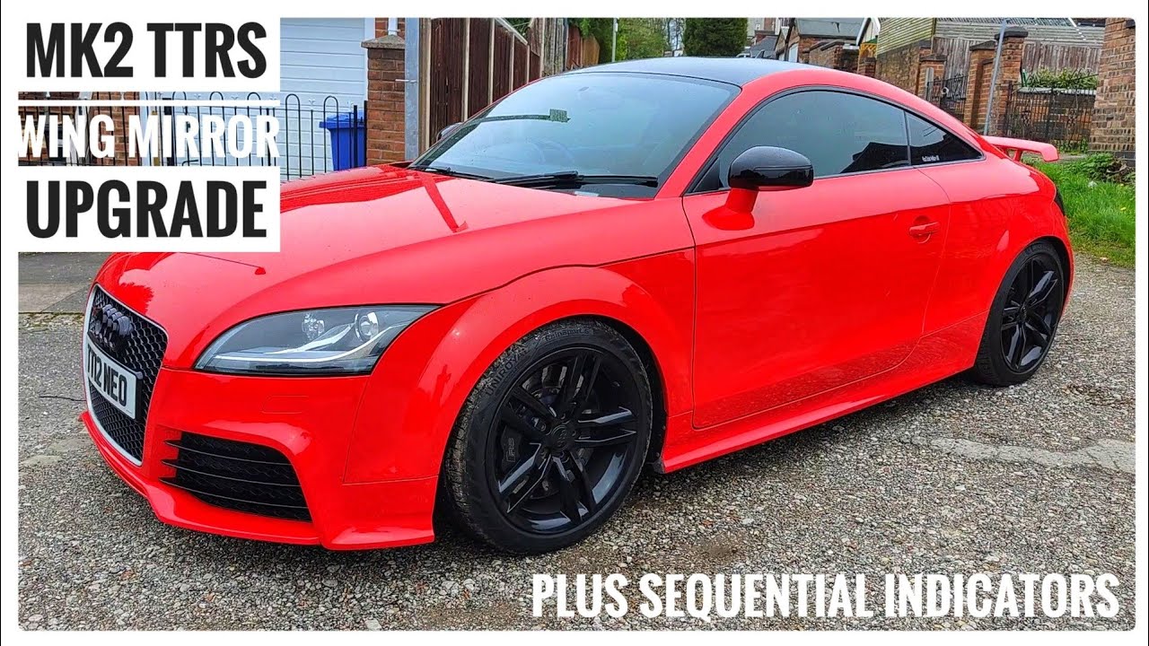 Audi TTRS MK2 Wing Mirror & Sequential Indicator Upgrade - Removing the security screw!