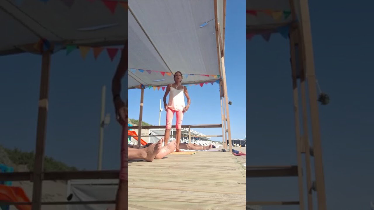 Yoga en la playa N° 11