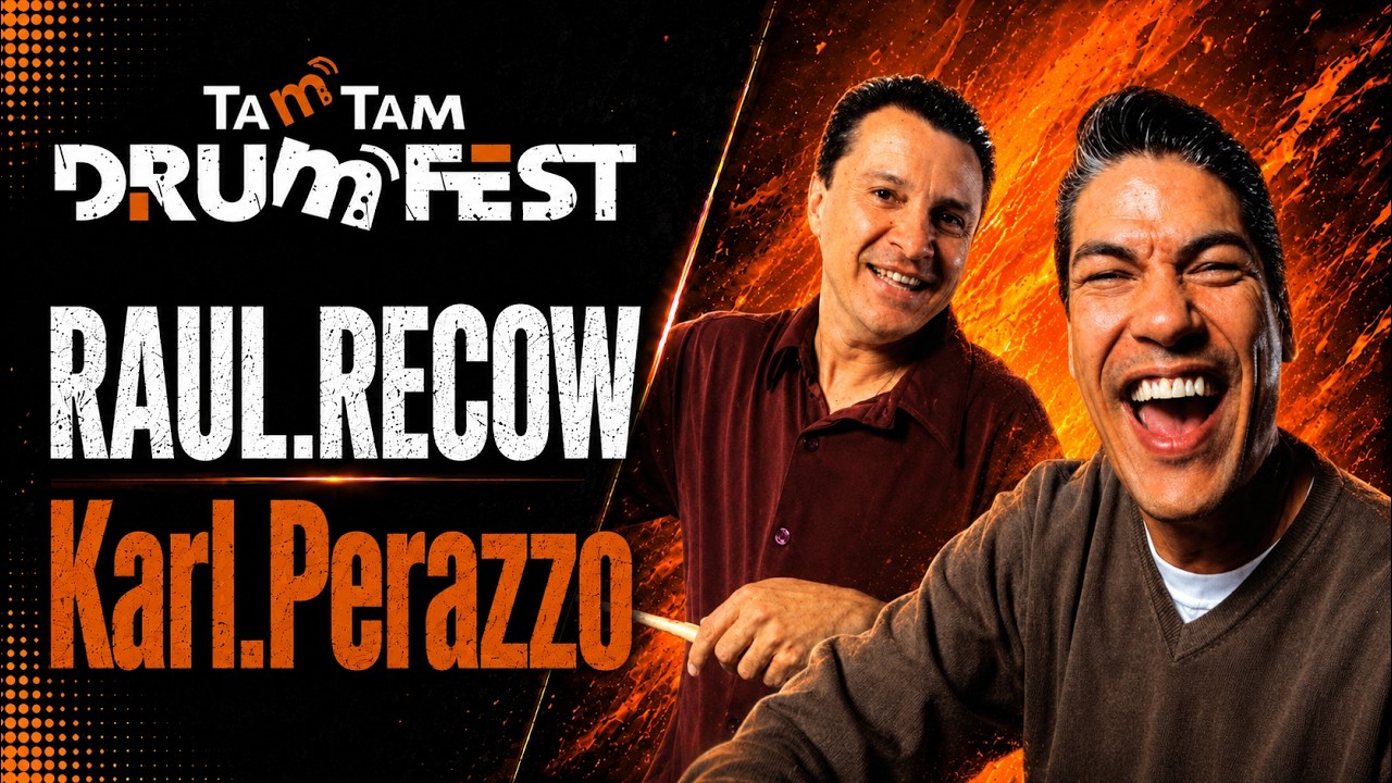 2009 Raul Rekow & Karl Perazzo TamTam DrumFest - LP #tamtamdrumfest #lppercussion