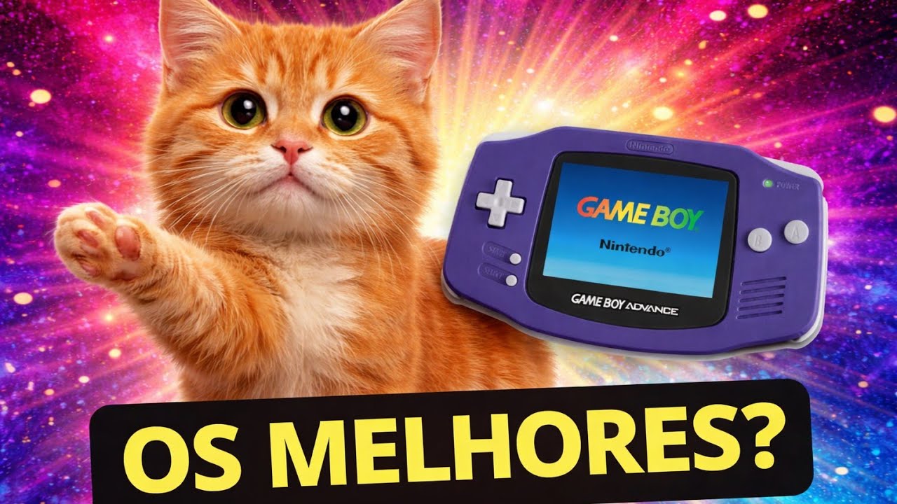 “OS MELHORES JOGOS DE Game Boy Advance? VOCÊ VAI SE SURPREENDER…”