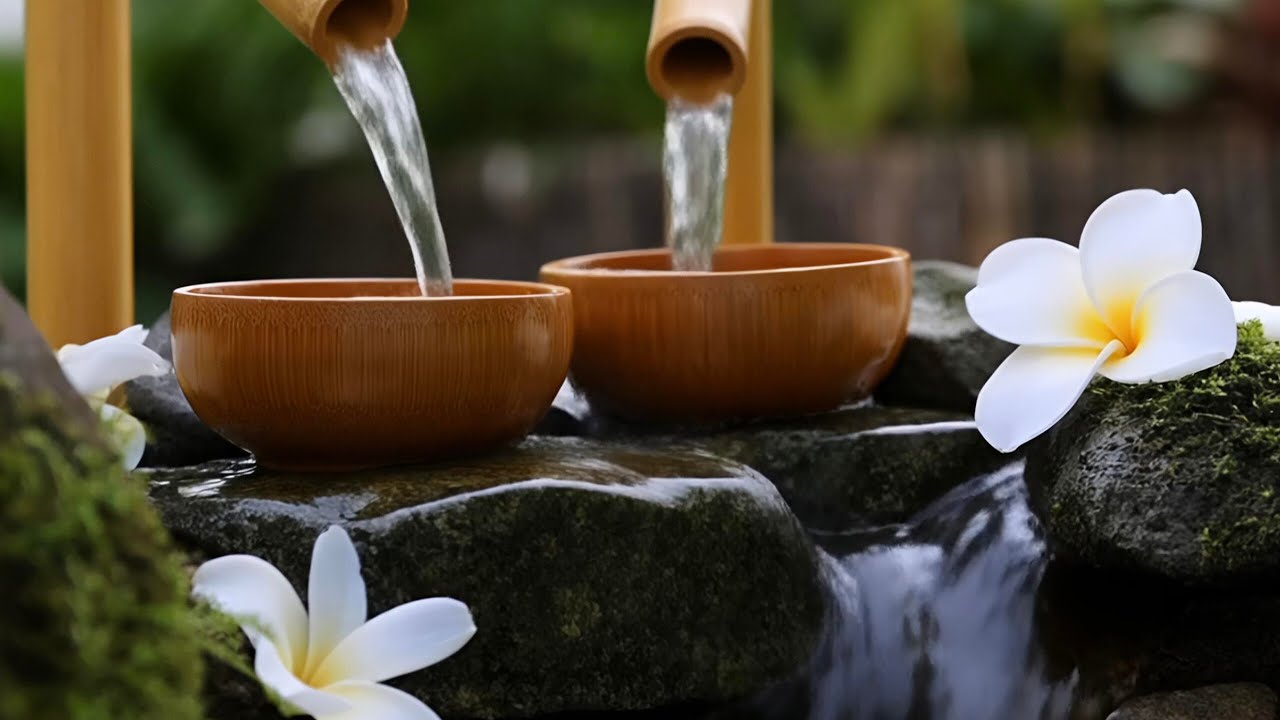 🔴LIVE Relaxing Music & Water Flow 🌊 Deep Rest, Calm Mind & Peaceful Meditation