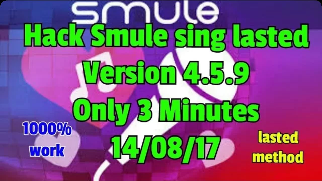 Hack Smule sing lasted version V4.5.9 VIP  PASS