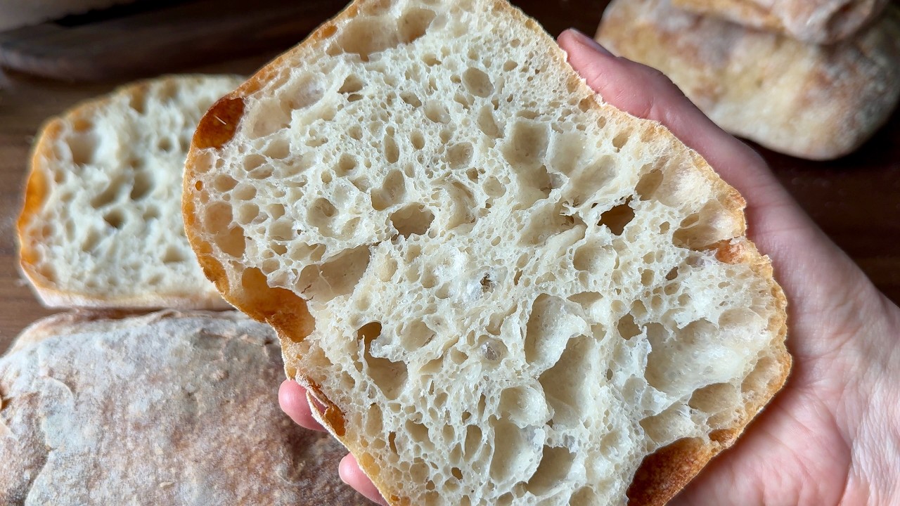 Sourdough Ciabatta | STEP BY STEP GUIDE