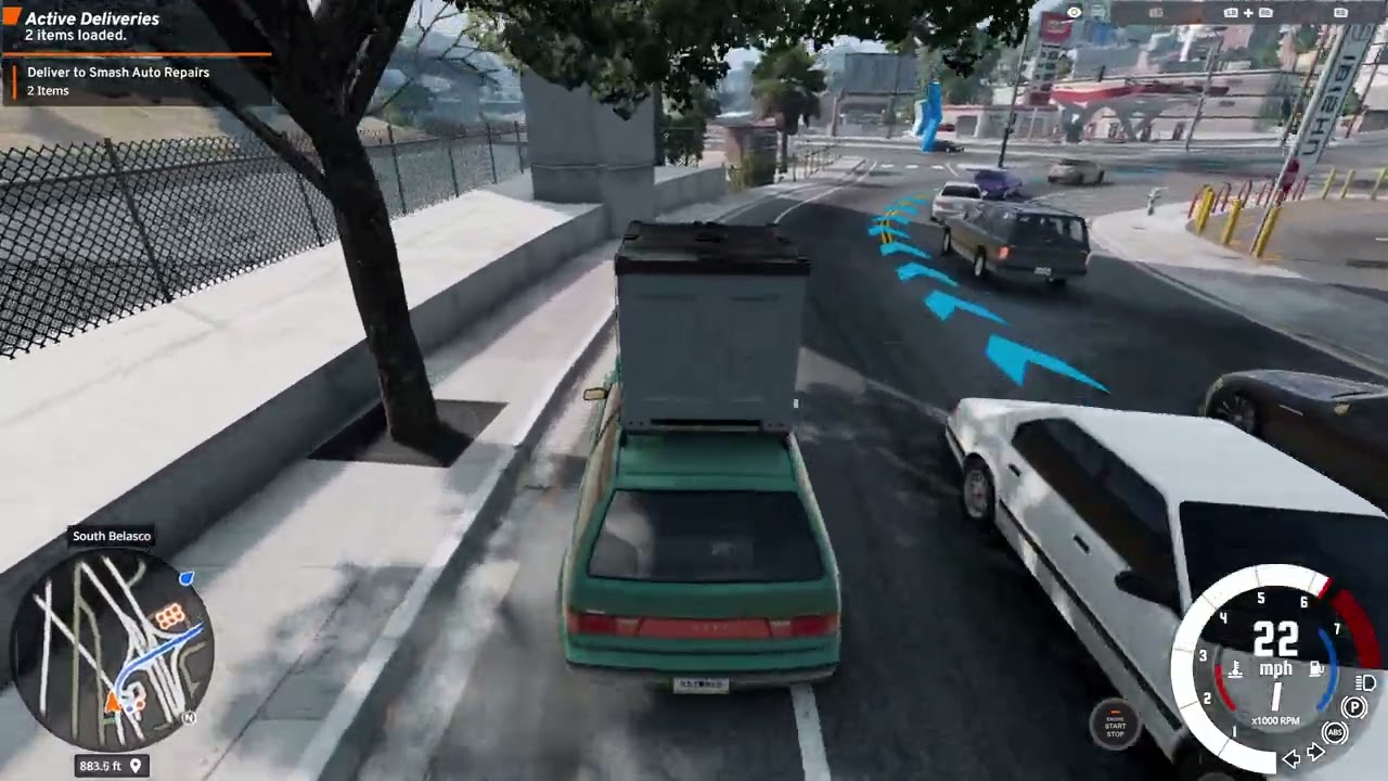 beamNG.Drive  career day 1