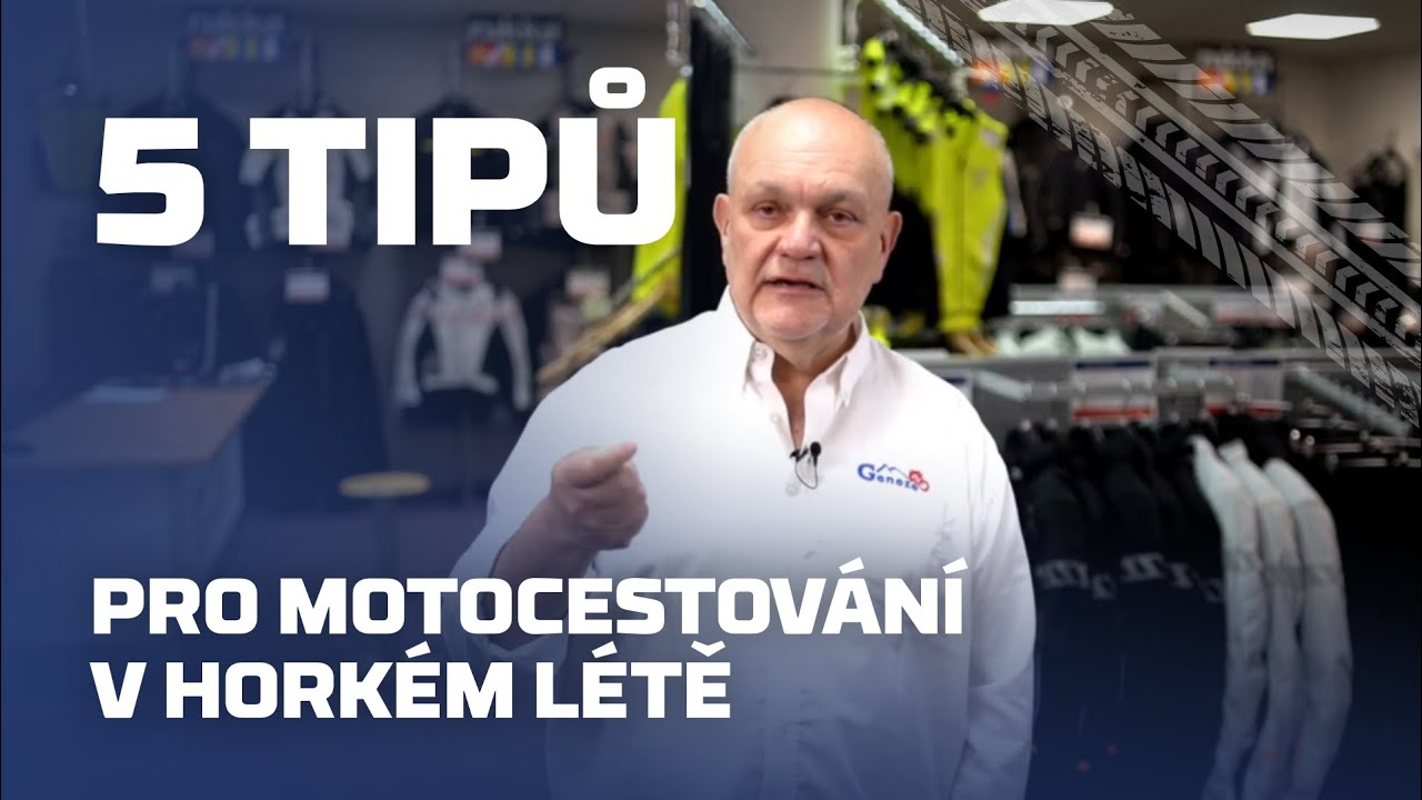 5 tipů, jak si užít motocestování v horkém létě