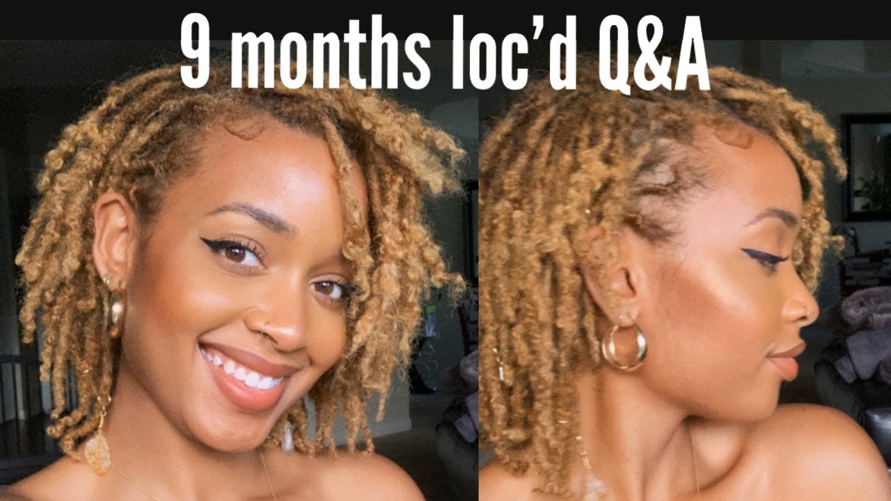 9 Month Loc Update and Q&A | How I Keep My Locs Curly!