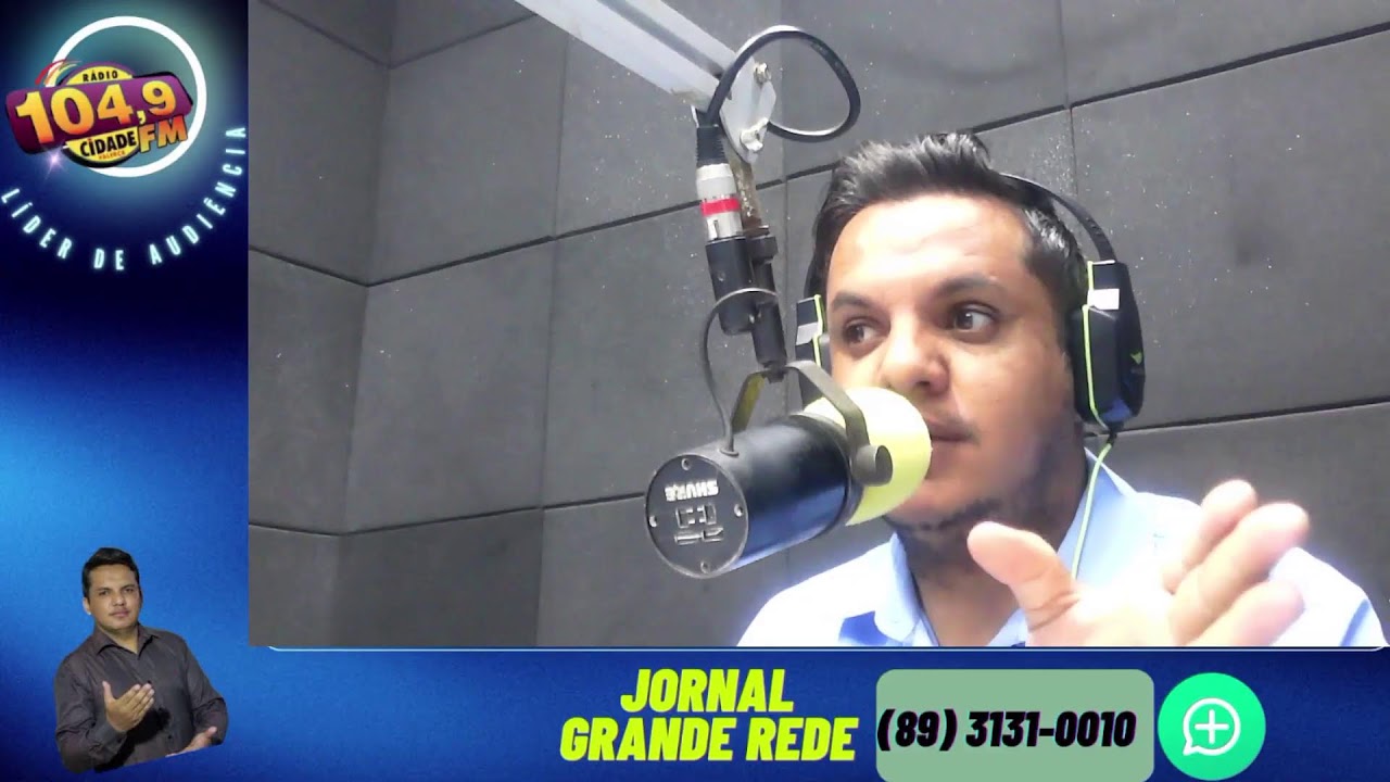 Jornal Grande Rede com Eberson Vieira - Terça-Feira -  13/01/2026