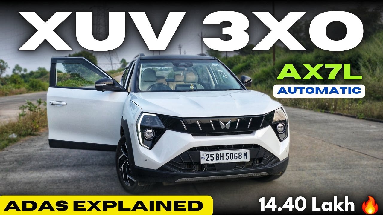 2025 Mahindra XUV 3XO AX7L | Top Model | Petrol Automatic | Adas Explained | 14.40 Lakh | beCARladka