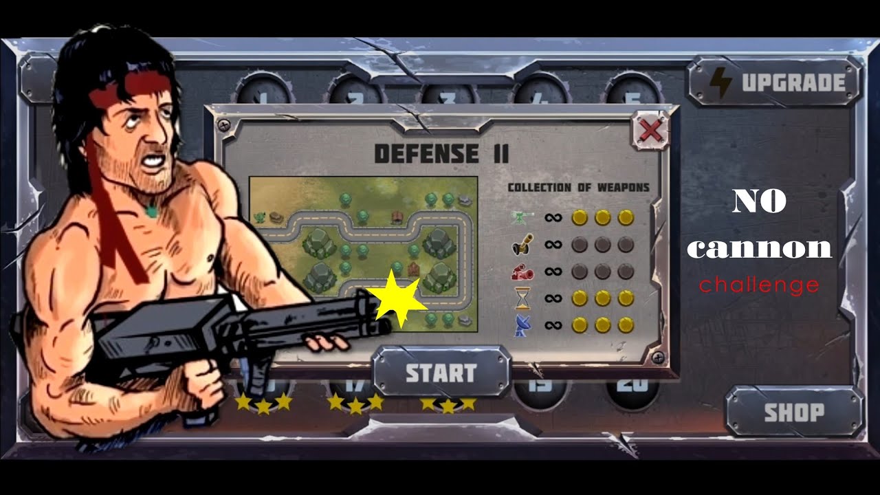 GAMEPLAY Tower Defense - Nickle vs Tanks