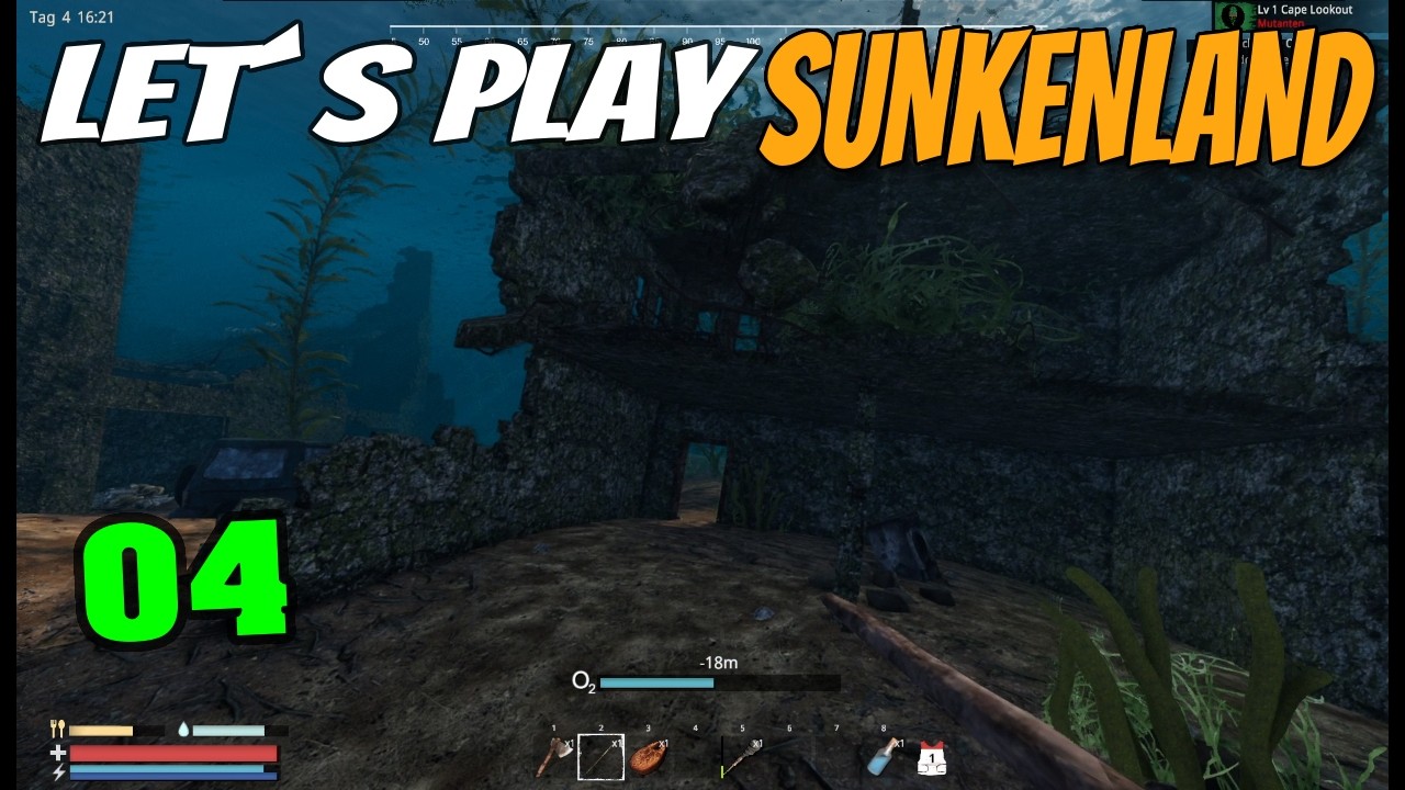 SUNKENLAND (2026)  🐍 Schwimm um dein Leben! Mehr Platz im Rucksack!
