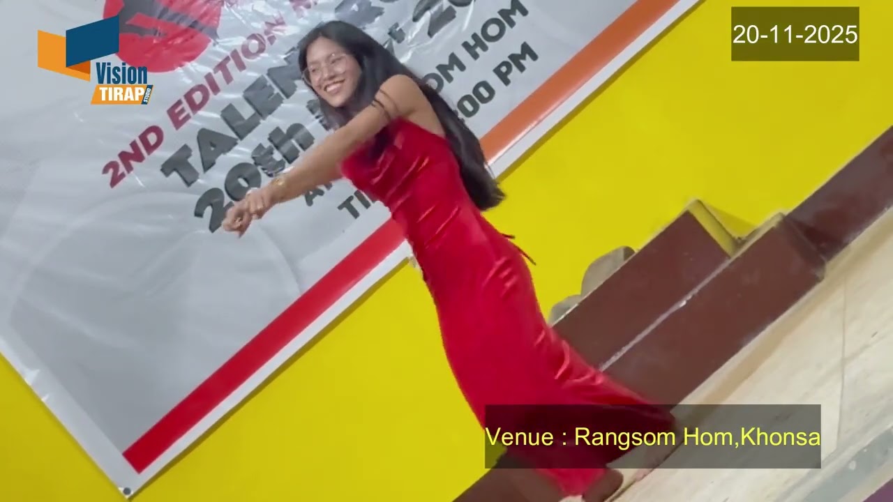 Talent round 2nd Edition Miss Nocte, 2025 held at Rangsom Hom, Khonsa