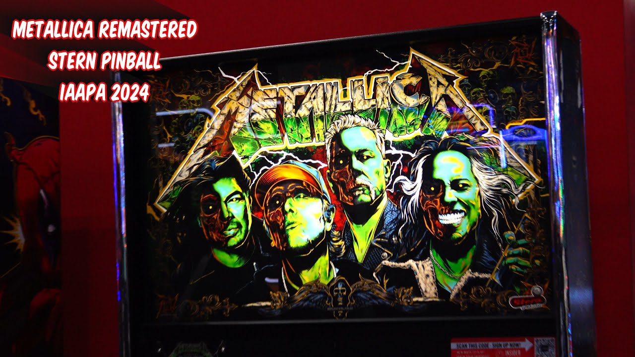 Giving You That Which You Desire In Metallica Remastered [Stern Pinball]
