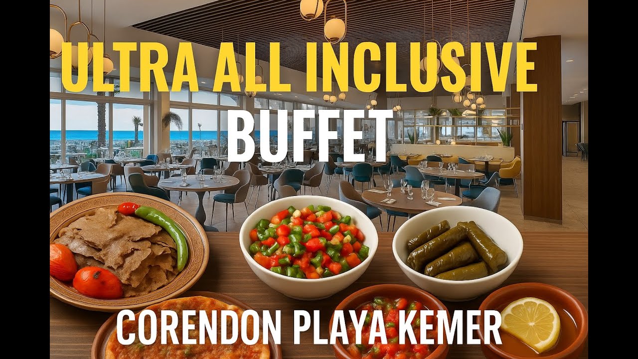 Corendon Playa Kemer | All-Inclusive Breakfast, Lunch & Dinner Buffets 🇹🇷