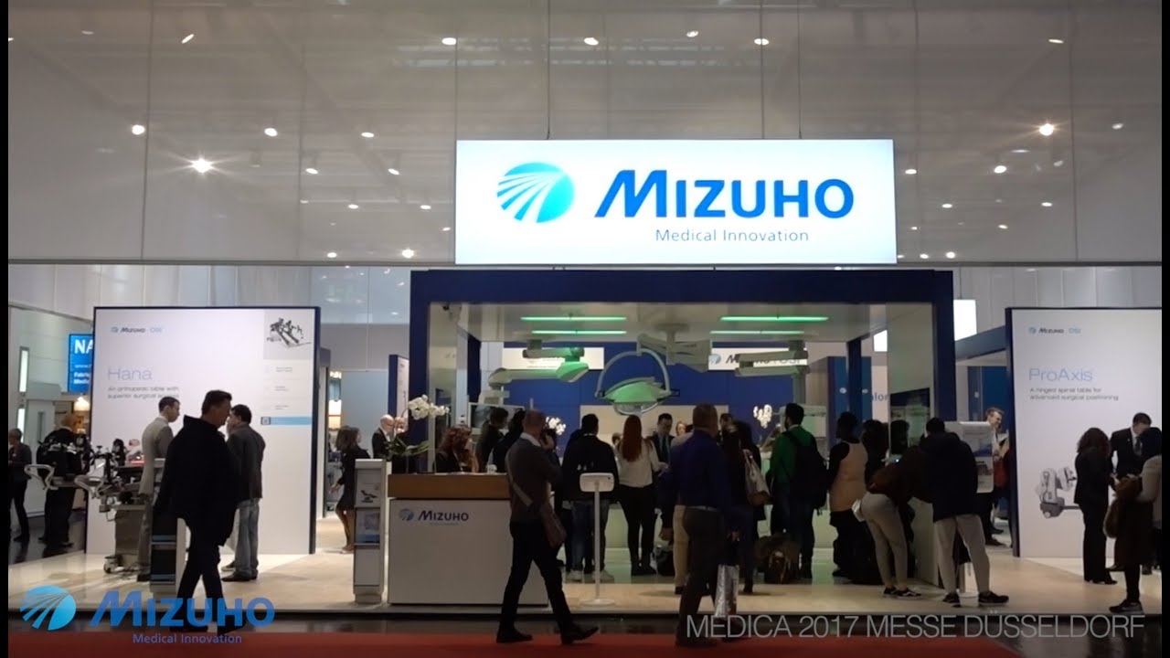 Video stand MIZUHO - MEDICA 2017 Messe Düsseldorf - iStandVideo