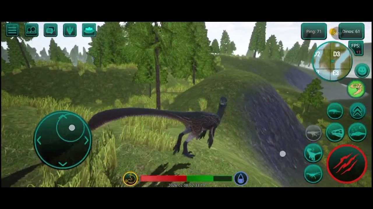 Sobrevivi com austro no dino online simulador 
