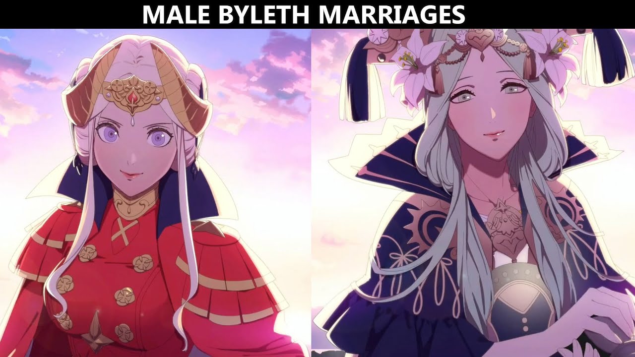 Fire Emblem: Three Houses – All Male Byleth Marriage Endings (S-Support Scenes)