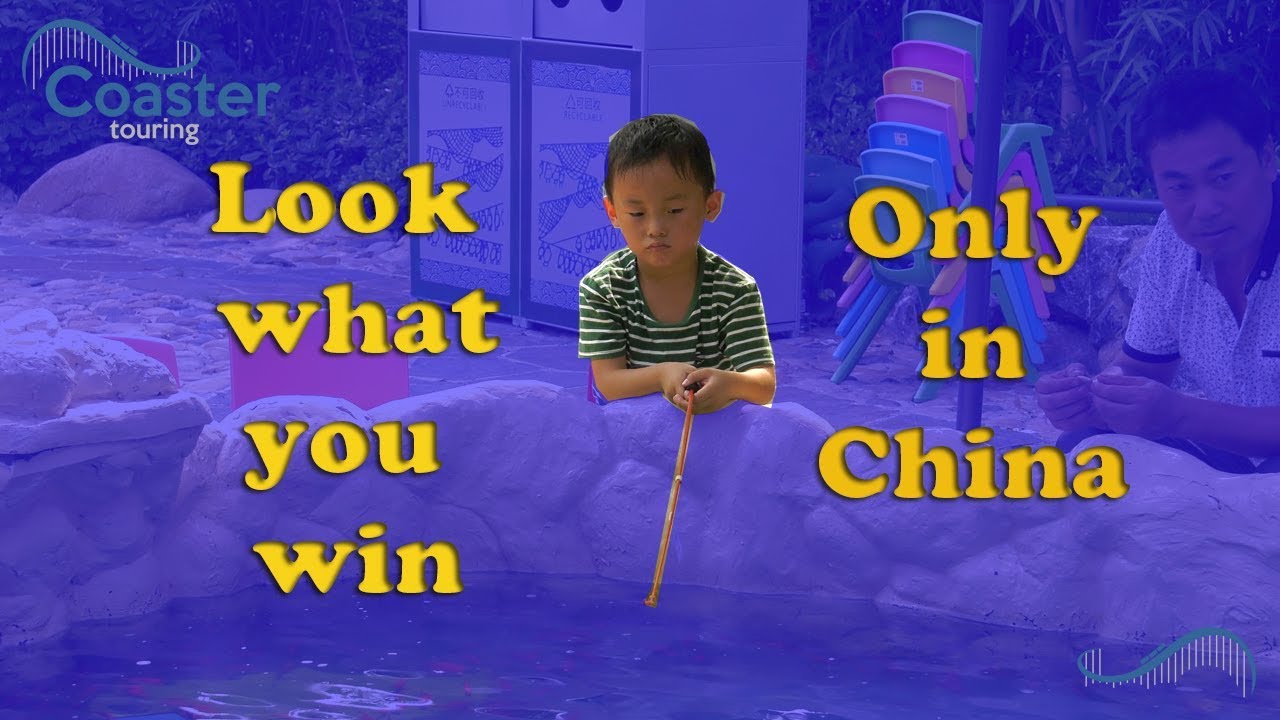 Only in China - Crazy theme park game
