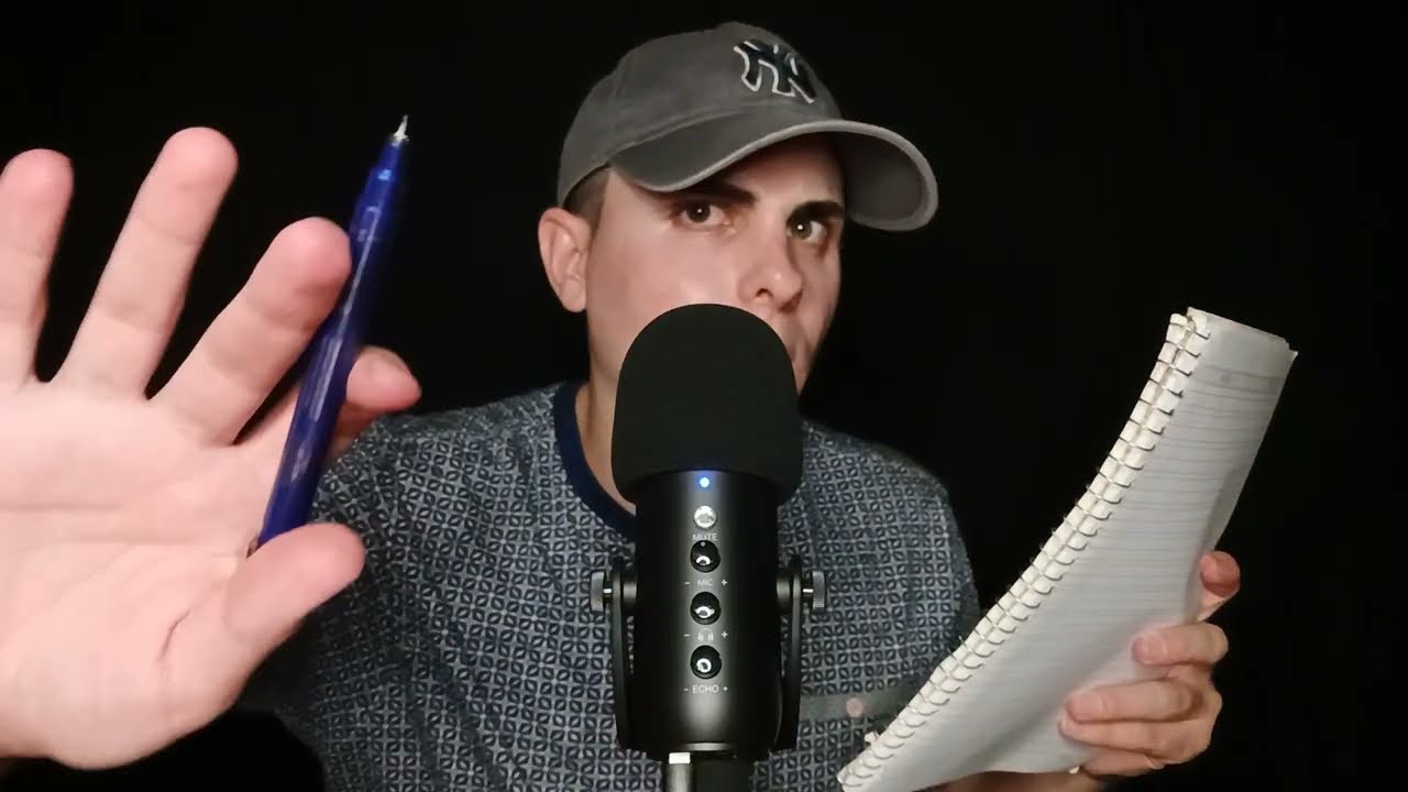 I Drew You in ASMR… Without Seeing You