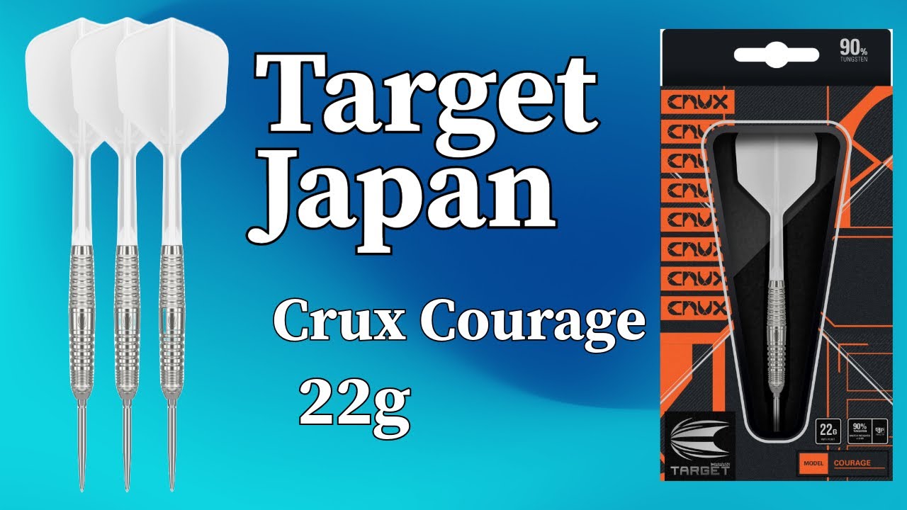 Target Crux Japan Courage 22g Steeldarts I K-Flex I Swiss Point