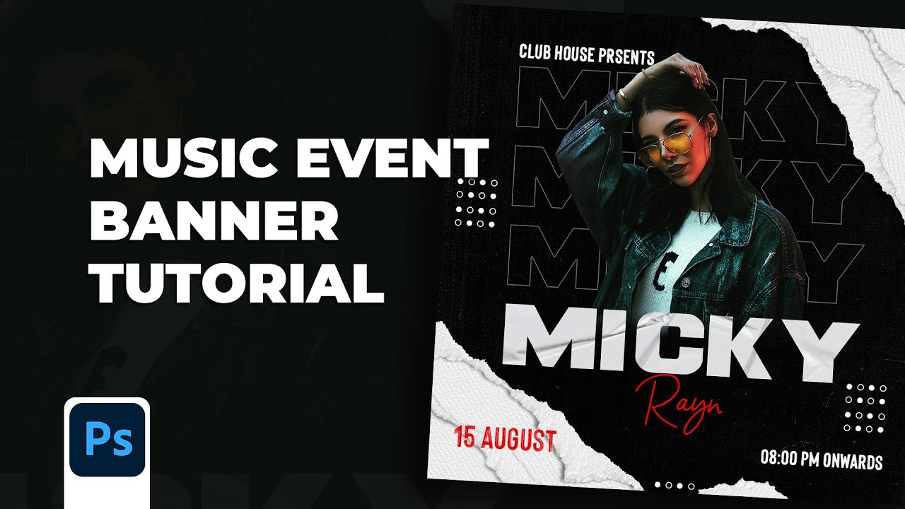 Music Event Banner | Music Concert Social Media Creative