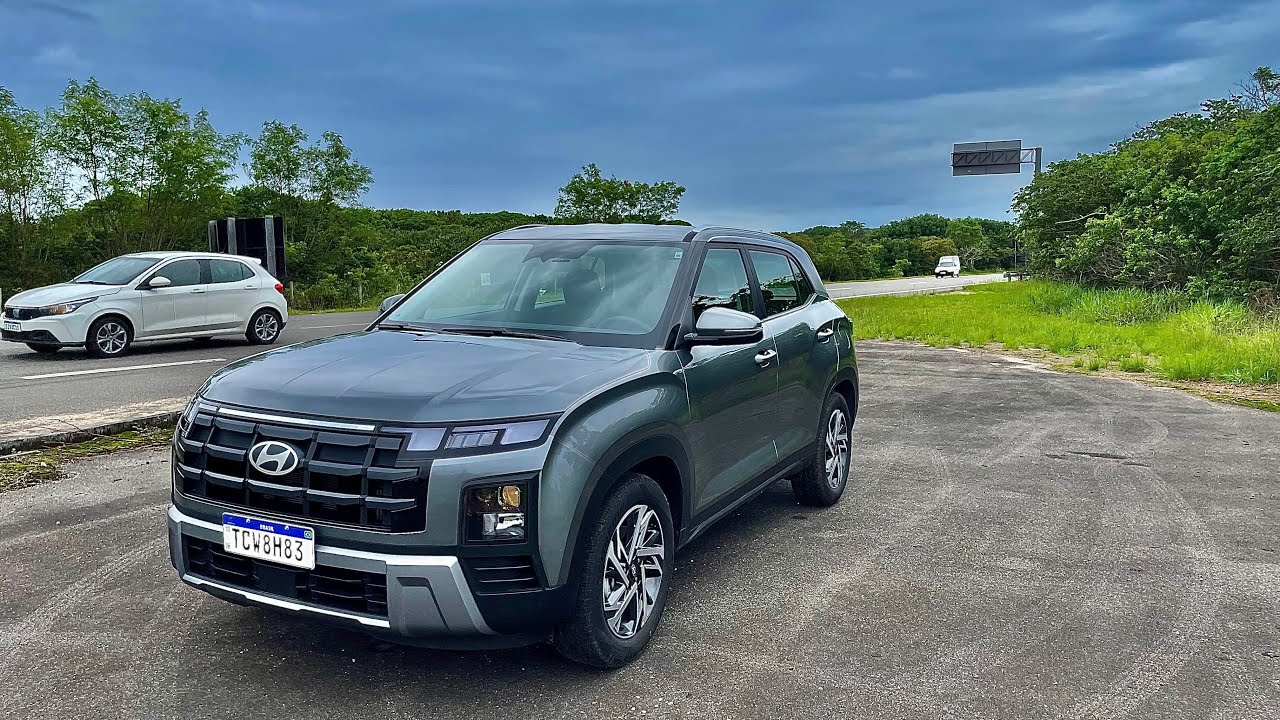 FIZ O TESTE DE CONSUMO COM O NOVO CRETA LIMITED 2025 ALUGADO